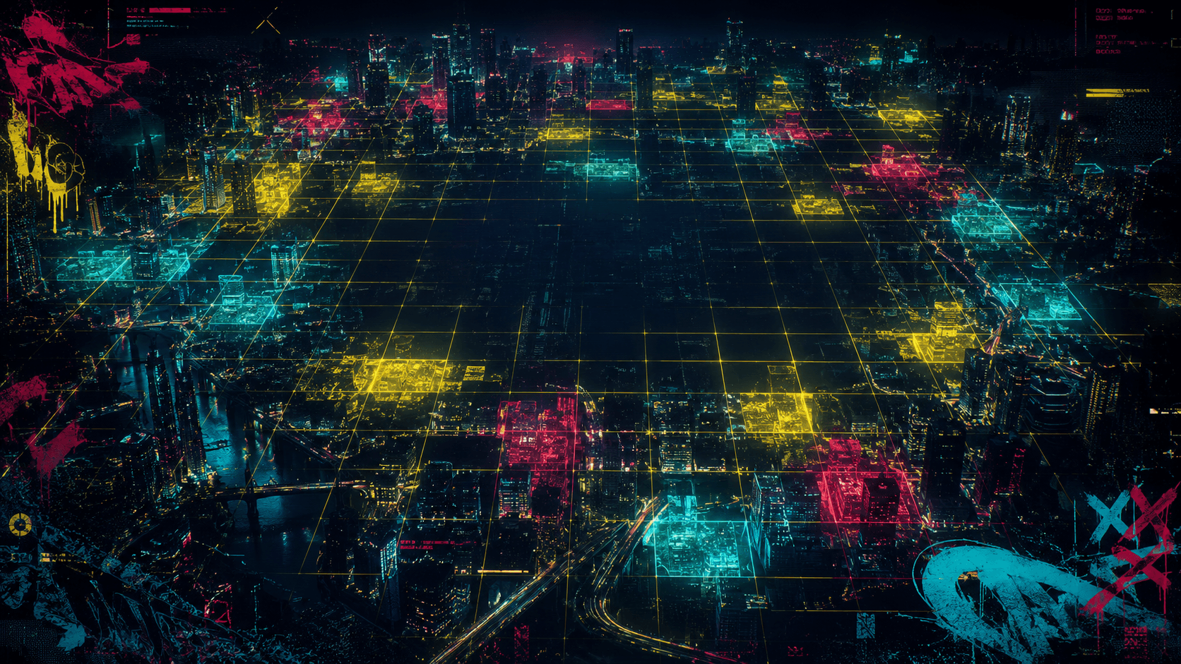 Cyberpunk city